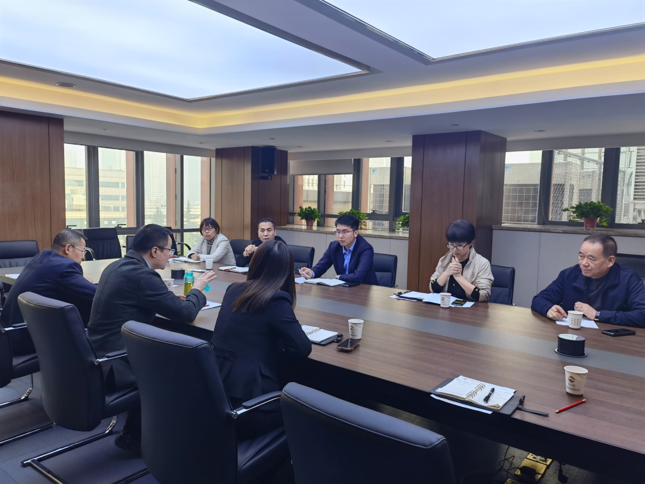 固定收益部與長安信托政信事業(yè)部、西安未央城市建設(shè)集團(tuán)有限公司進(jìn)行業(yè)務(wù)座談                                                                                         